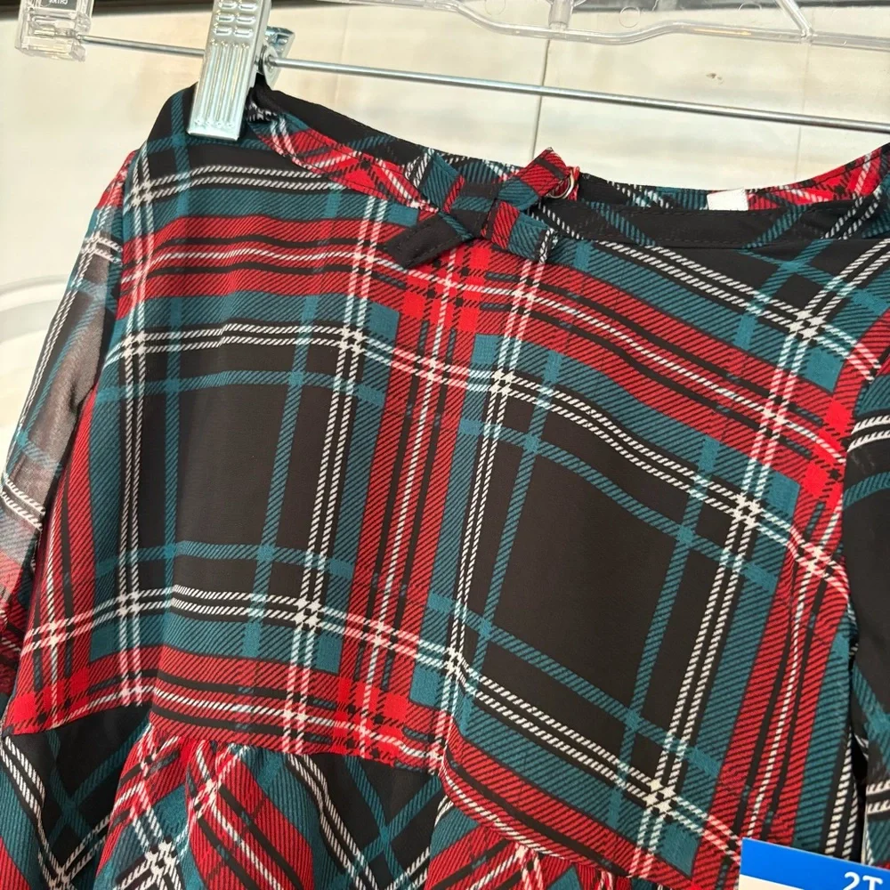 Draper‎ James Red Plaid Dress Size 2T